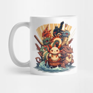 Pokem Style Little Monsters Mug